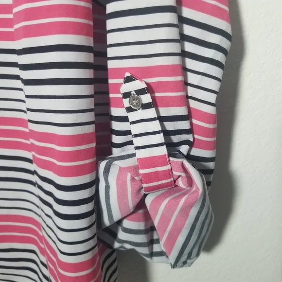 Elementz Women Button Front Top - Picture 3 of 4